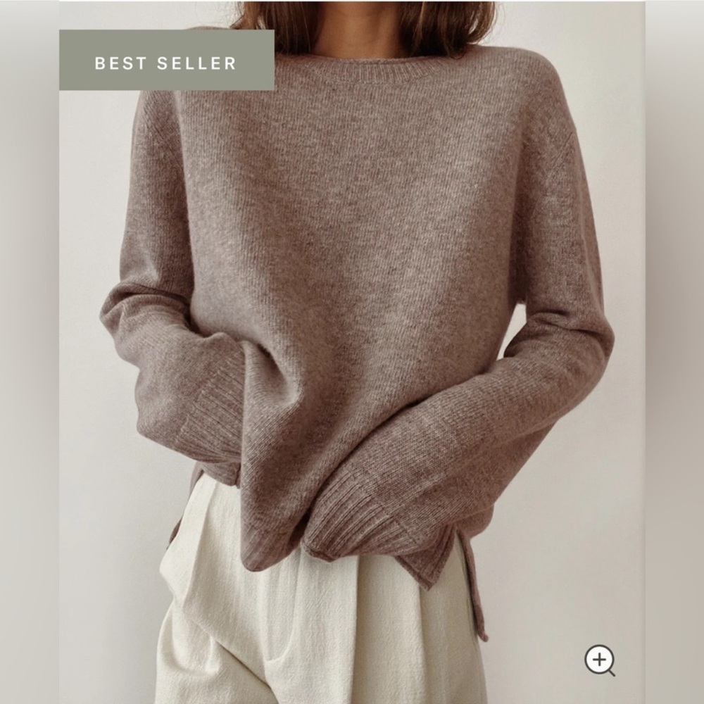 Jenni Kayne Everyday knit cashmere sweater Small